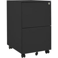 vidaXL Mobile File Cabinet Anthracite 39x45x67 cm Steel, Multi
