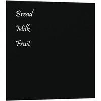 vidaXL Wall-mounted Magnetic Board Black 40x40 cm tempered Glass, Black