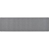 vidaXL Carpet Runner Dark Grey 80x300 cm, Grey