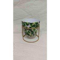 Minster Stylish Living Msl 13Cm Planter On Stand, Multi