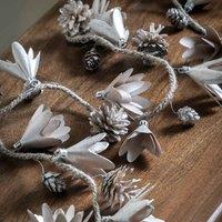 Crossland Grove Blush Cone & Floral Garland 1500X100X100Mm