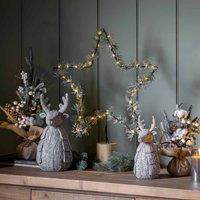 Crossland Grove Star With Pine Led Green 500X90X600Mm
