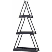 Crossland Grove Xmas Tree Tray Stack Black 400X145X800Mm