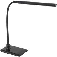 Eglo Laroa Black Minimalist LED Touch Dimmer Table Lamp, Black