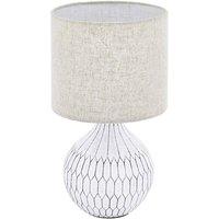 Eglo Bellariva Table Lamp, White