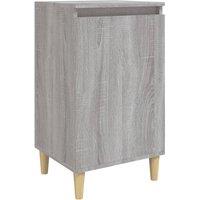 Vidaxl Bedside Cabinet Grey Sonoma 40X35X70 Cm Engineered Wood, Grey