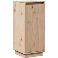 vidaXL Sideboard 31.5x34x75 cm Solid Wood Pine, Brown