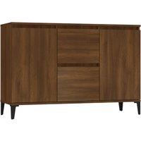 Vidaxl Sideboard Brown Oak 104X35X70 Cm Engineered Wood, Brown