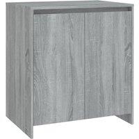 Vidaxl Sideboard Grey Sonoma 70X41X75 Cm Engineered Wood, Grey