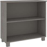 Vidaxl Sideboard Hamar Light Grey 85X35X80 Cm Solid Wood Pine, Grey