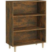 Vidaxl Sideboard Smoked Oak 69.5X32.5X90 Cm Engineered Wood, Brown