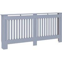 Vidaxl Radiator Cover Anthracite 172X19X81 Cm Mdf