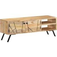 Vidaxl Tv Cabinet 110X30X40 Cm Solid Mango Wood