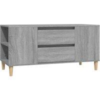 Vidaxl Tv Cabinet Grey Sonoma 102X44.5X50 Cm Engineered Wood, Grey