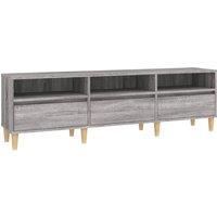 Vidaxl Tv Cabinet Grey Sonoma 150X30X44.5 Cm Engineered Wood, Grey