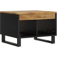 Vidaxl Coffee Table 55X50X40 Cm Solid Wood Mango, Brown