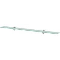 Vidaxl Floating Shelf Glass 100X10 Cm 8 Mm