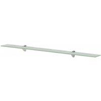 Vidaxl Floating Shelf Glass 100X20 Cm 8 Mm