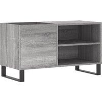 Vidaxl Record Cabinet Grey Sonoma 85X38X48 Cm Engineered Wood, Grey