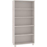 Vidaxl Highboard Hamar Solid Wood Pine White, White