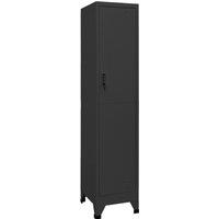 Vidaxl Locker Cabinet Anthracite 38X45X180 Cm Steel