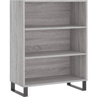 Vidaxl Shelf Cabinet Grey Sonoma 69.5X32.5X90 Cm Engineered Wood, Grey