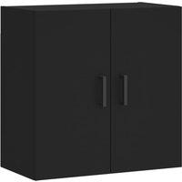 Vidaxl Wall Cabinet Black 60X31X60 Cm Engineered Wood, Black