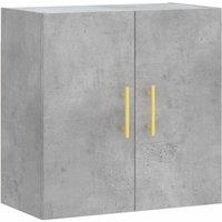 Vidaxl Wall Cabinet Concrete Grey 60X31X60 Cm Engineered Wood, Grey