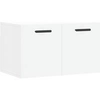 Vidaxl Wall Cabinet White 60X36.5X35 Cm Engineered Wood, White