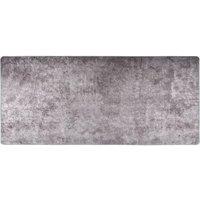 Vidaxl Rug Washable 80X300 Cm Grey Anti Slip, Grey