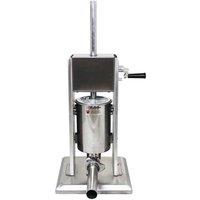 Monster Shop KUKoo 7 Litre Sausage Stuffer, Silver