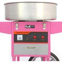 Monster Shop KUKoo Candy Floss Machine With Cart, Pink