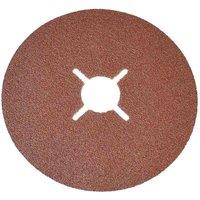 Faithfull Rbond Fibre Discs(25) 115Mm X 22Mm 40G, Brown