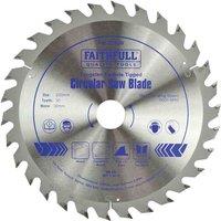 Faithfull Tct Circ Saw Blade 230 X 30 X 30T, Silver