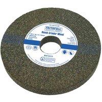 Faithfull Gp Grind Wheel 150Mm X 16Mm Medium Alox, Grey