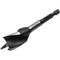Faithfull Tri Point Speed Bit Stubby 25Mm, Silver