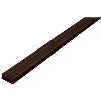 Faithfull Epdm Draught Excluder Brown 24M 9X3,5Mm, Brown