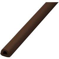 Faithfull Epdm Draught Excluder Brown 24M 9X7,5Mm, Brown