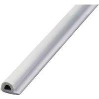 Faithfull Epdm Draught Excluder White 24M 9X5,5Mm, White