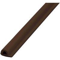 Faithfull Epdm Draught Excluder Brown 24M 9X5,5Mm, Brown