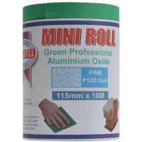 Faithfull Alox Paper Roll Green 115Mm X 10M 120G, Green