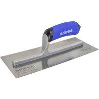 Faithfull S/S Pre-worn Plastering Trowel 11X4,1/2, Multi