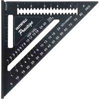 Faithfull Black Aluminium 180Mm/7In Quick Square, Black