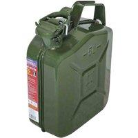 Faithfull Green Jerry Can - Metal 5L, Green