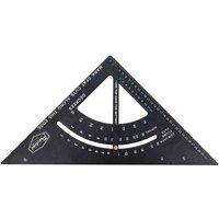 Faithfull Black Aluminium 300Mm/12In Adj Quick Sq, Black