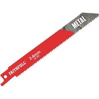 Faithfull Sabre Saw Blades(5) Metal S918E, Multi