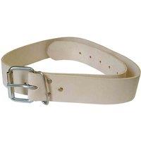 Faithfull H-duty Leather Belt 45Mm / 1,3/4In Wide, Brown
