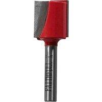 Faithfull Router Bit Tc Two Flute 18,2Mm 1/4 Shk, Multi