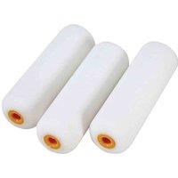 Faithfull Mini Roller Refills(10) Foam, White