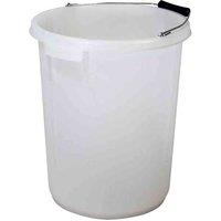 Faithfull 5 Gallon 25 Litre Mixing Bucket - White, Black